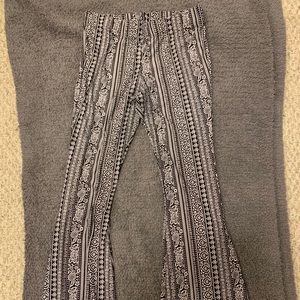 Super soft and stretchy flared pants